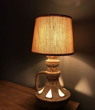 Lampe FAT LAVA. West Germany