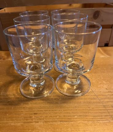3 lots verres Cavalier Luminarc Années 70