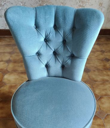 Fauteuil crapaud 50's 