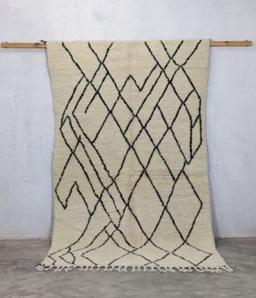 Tapis Marocain Berbère en laine 234 x 140 Cm