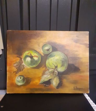 Petit tableau huile sur toile