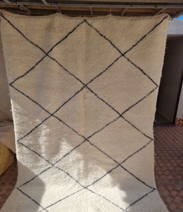 Almas - Tapis berbère noué main 160x250 cm