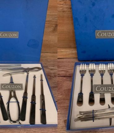 2coffrets couzon  Pour coquillages et crustacés