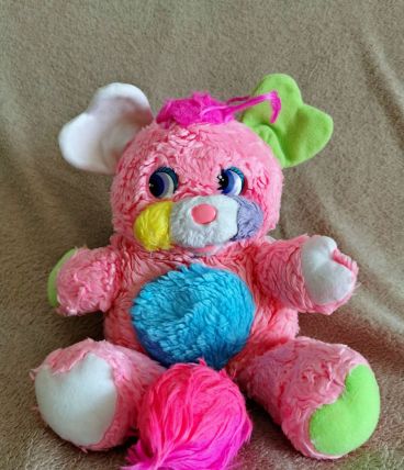 Peluche vintage Popples Baby Crisby