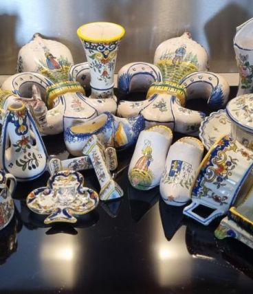 petit lot de faience bretonne