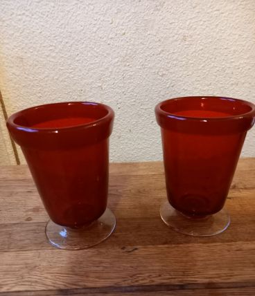 Paire de vases /photophore 