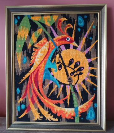 Canevas tapisserie vintage 