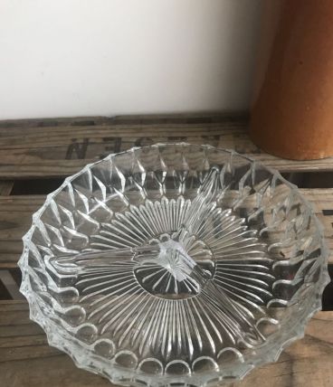 Plat apéro en verre 