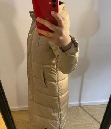 Doudoune Maxi beige