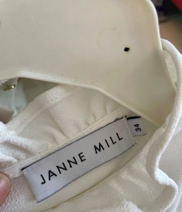 Blouse janne mill blanche