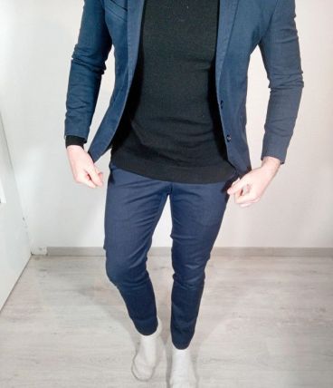 Superbe costume marine homme zara taille 46 veste 38 pantalo