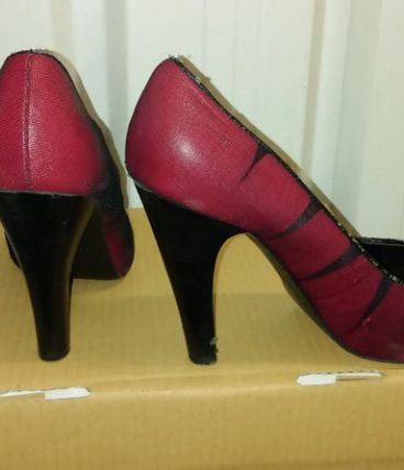 529* sexy pumps bordeaux Pénélope et Monica Cruz (40)