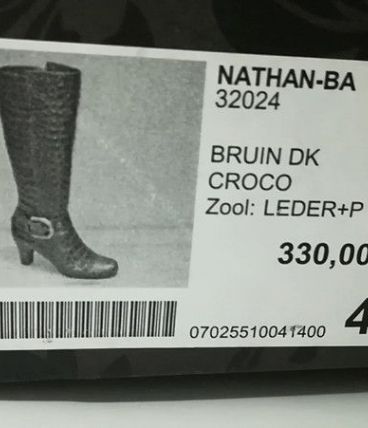 870* NATHAN magnifiques bottes noires luxe cuir (40)