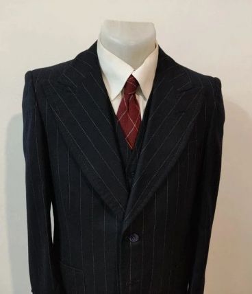Exceptionnel costume pinstripe 3 pièces