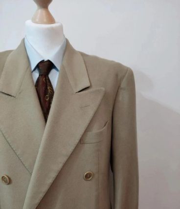 Fabuleux manteau croisé beige