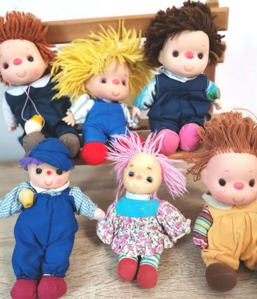 Lot petite poupée ice cream Patapouf  année 70-80