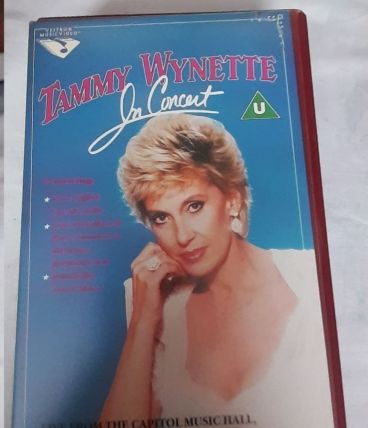 cassette vidéo Tammy Wynette in concert 