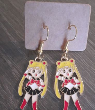 Boucles d'oreilles Sailor Moon 