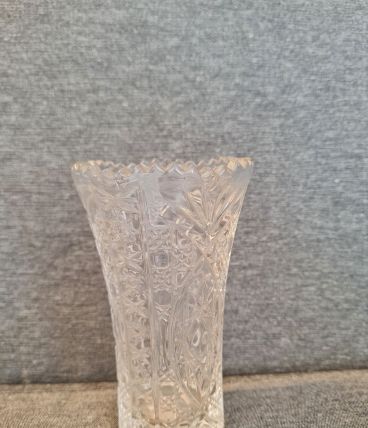 Vase type Chesnay cristal d'arques 