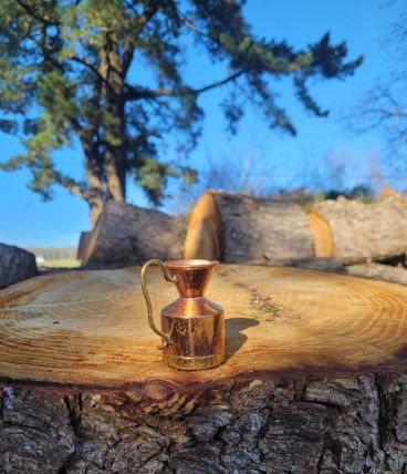 Pichet en cuivre et laiton 