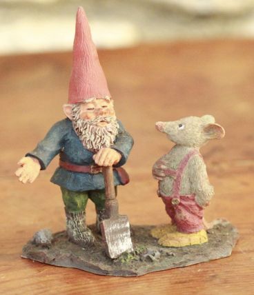 ancienne figurine gnome d'egbert 