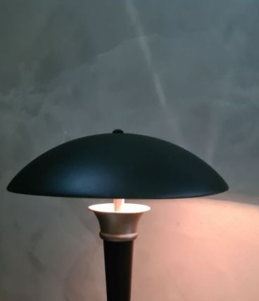 Lampe champignon ( dit paquebot) 1975 a 85. , h41 X l31 blac