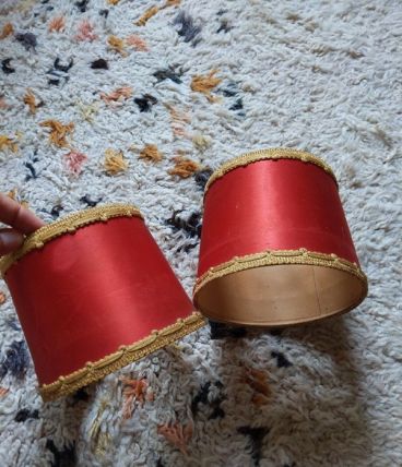 Lot abat-jour // vintage //