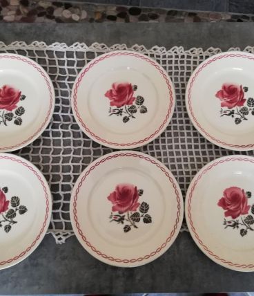 Assiettes vintage Badonviller