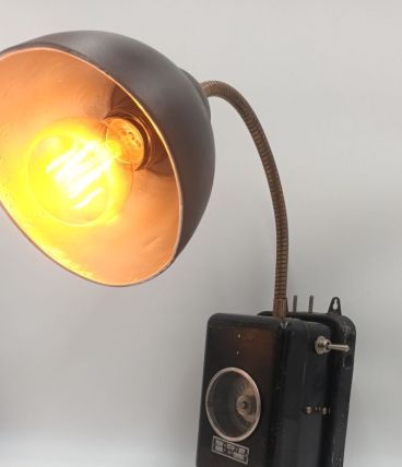 Lampe industrielle, Detournement d'objet