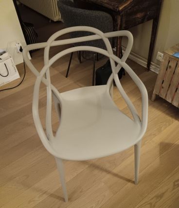 Chaise Kartell Starck grise