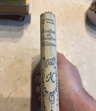 Servitude et grandeur militaires, A de Vigny (Ref. 2024-232)