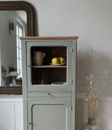 Vitrine Bonnetière vintage