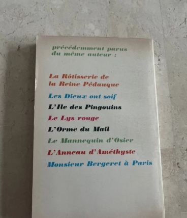 Les contes de Jacques Tournebroche, Anatole France 
