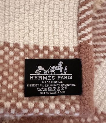 Grand plaid Hermès 