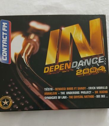 CD audio compilation techno Independance 2004 - contact FM