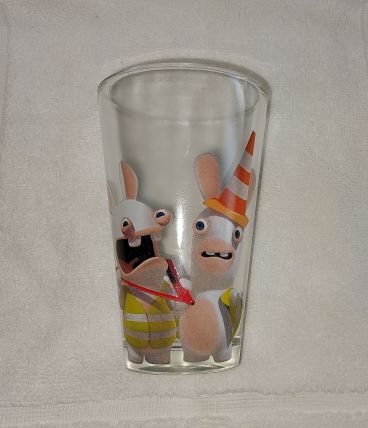 Grand verre les Lapins Crétins Ubisoft Entertrainment 2014