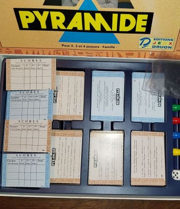 Jeu Pyramide Jeu TV France 2 éditions Jeux Druon 1997