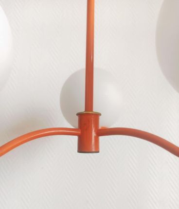 Lustre space age orange vintage 1970