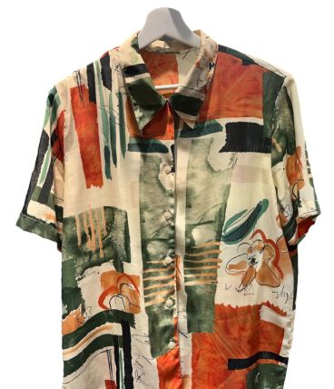 Chemise floral vintage