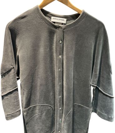 Gilet gris Sonia Rykiel