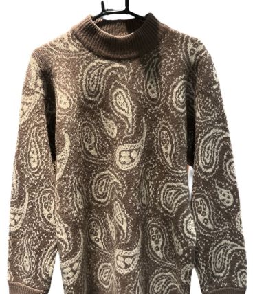 Pull en laine floral 