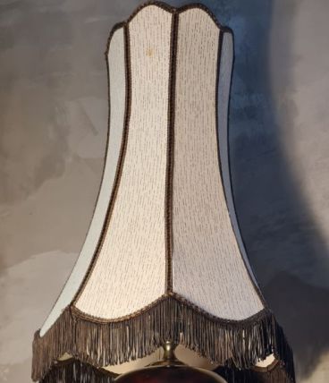 Lampe de salon de la maison dauphin 1970 a 80 fonte d alu,  
