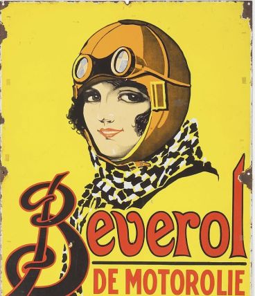 Beverol Tin Plate Sign