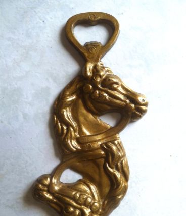 Décapsuleur  cheval double  ,  vintage
