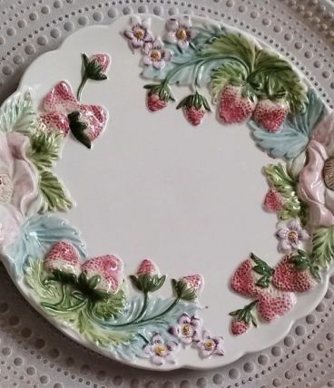 Plat de presentation fraises