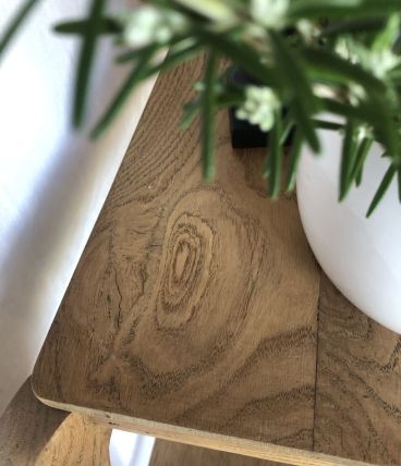 Ancien guéridon rectangulaire 