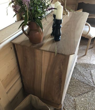 Commode ancienne en noyer 