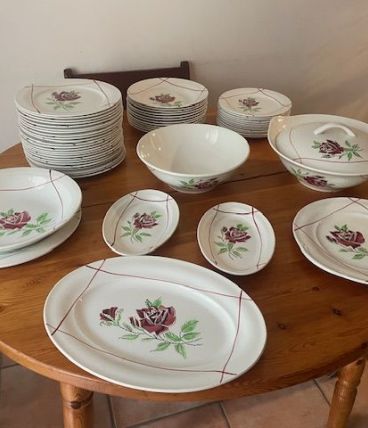 Service vaisselle années 60