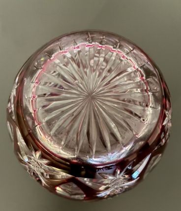 Vase en cristal Val Saint Lambert