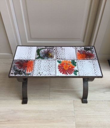 Table Faïence et étain 